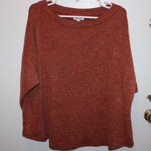 NWT Women’s Max Studio Blouse - Size 2X - Rust (with flaws)